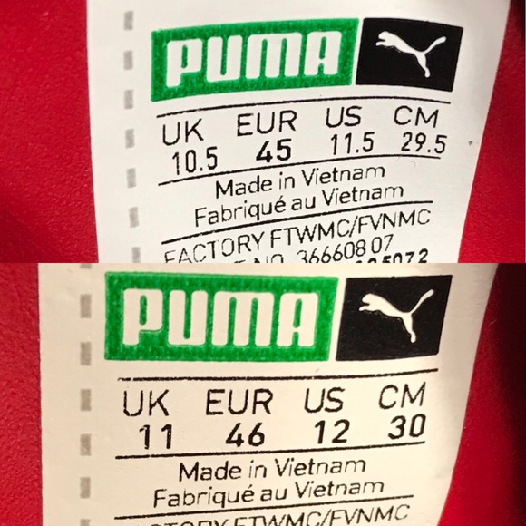 NEW Puma California Chili Red - Picture 8 of 8